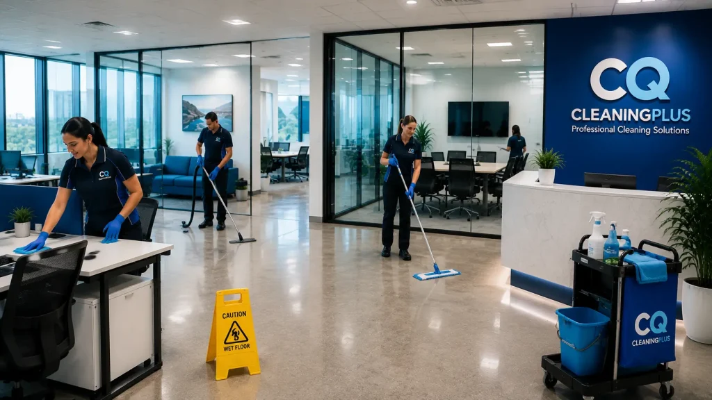 Commercial cleaning services