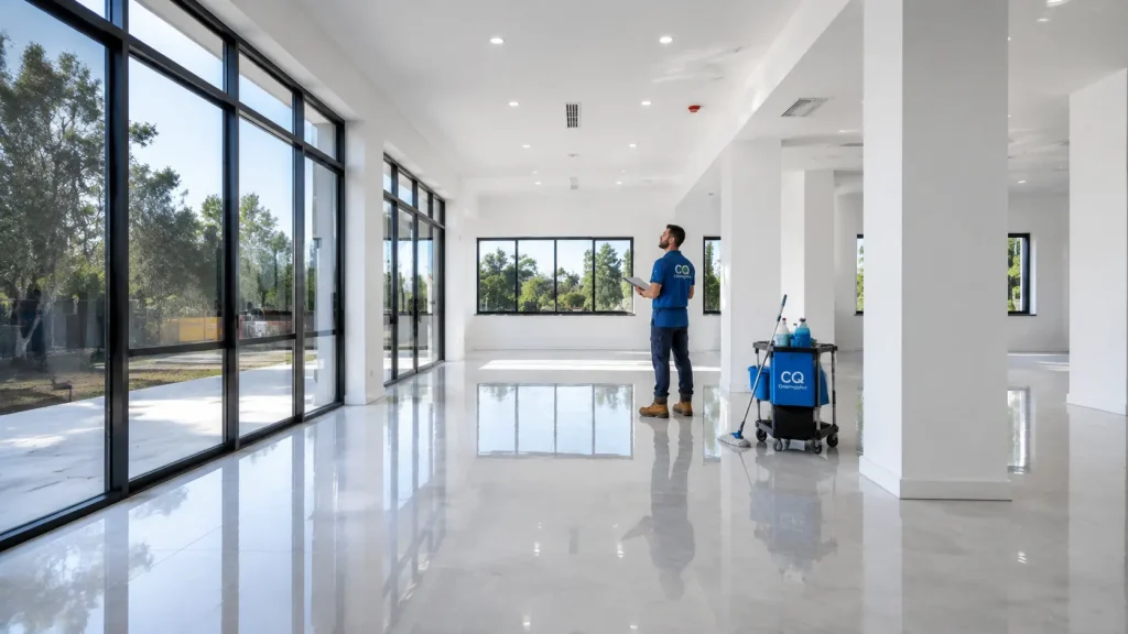 Post construction cleaning