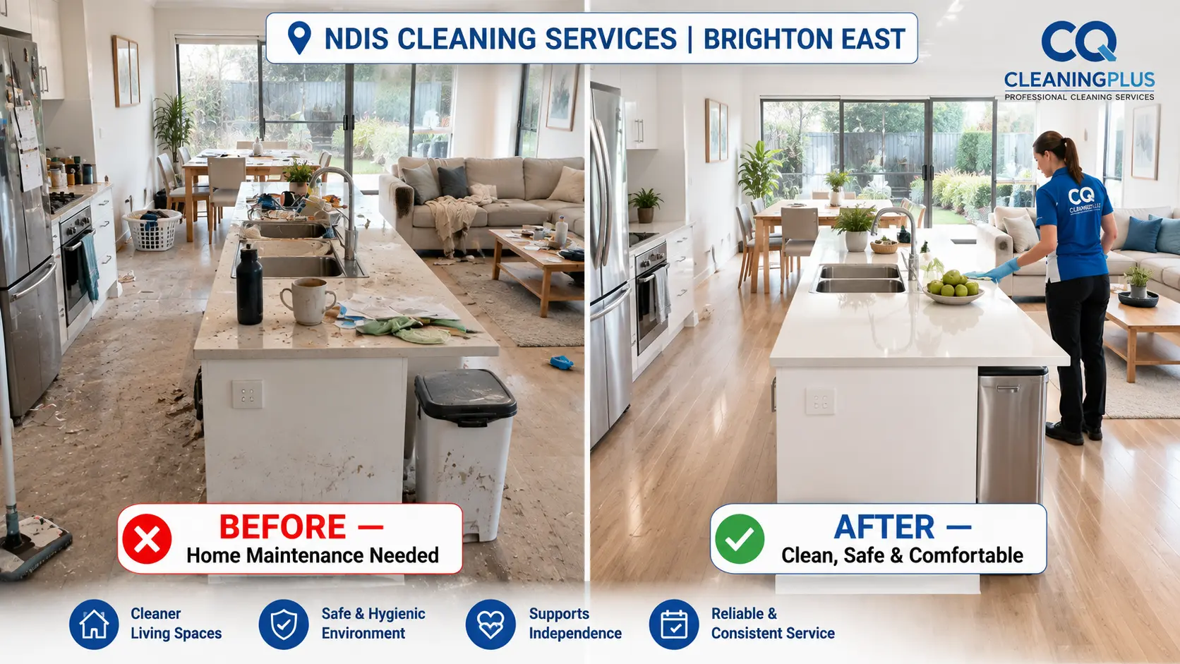 NDIS Cleaning Services Brighton East Professional Home Cleaning Support for Participants and Families
