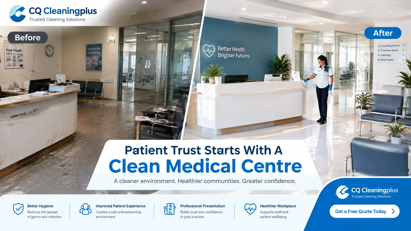 Medical Centre Cleaning 7 Critical Reasons Healthcare Facilities Need Professional Cleaning Services
