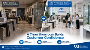 showroom cleaning services